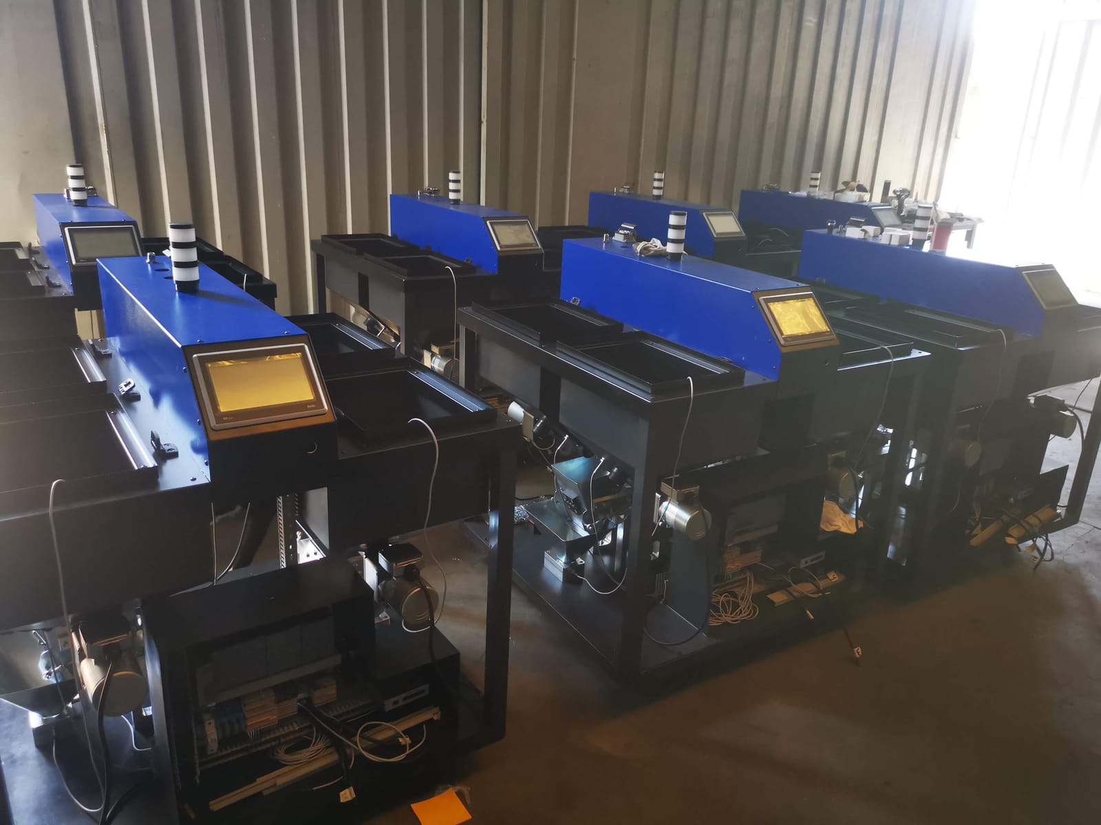 Linha de equipamentos Rapson